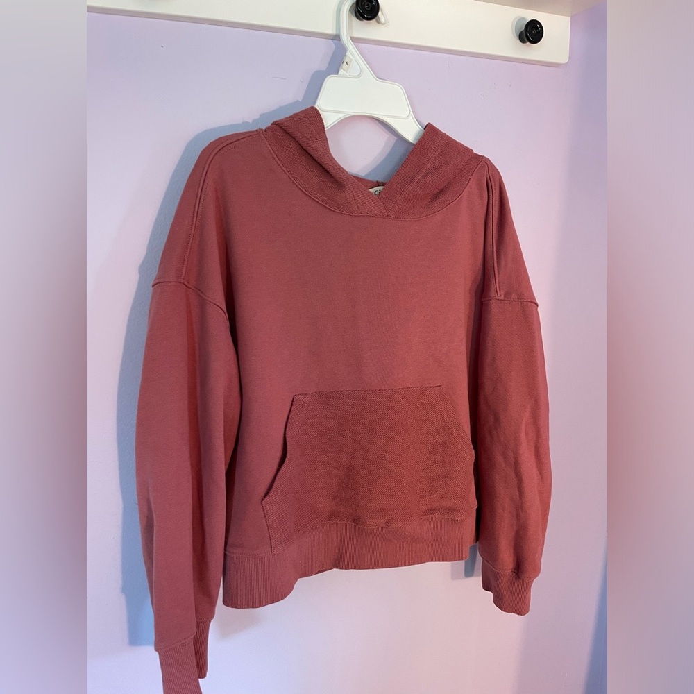 Cropped dark pink Sweatshirt